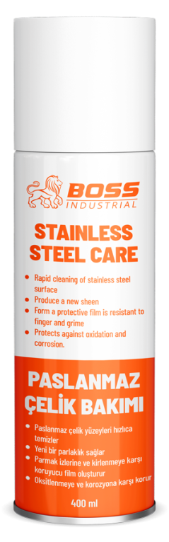 Paslanmaz Çelik Bakım Spreyi
