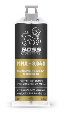 Metil metakrilat esaslı 2K yapısal bir yapıştırıcıdır.