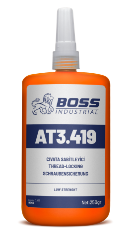 Düşük Mukavemet, Anti-Vibrasyon, Kolay söküm cıvata sabitleyici anaerobik yapıştırıcı