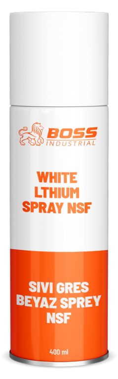 Sıvı Gres Beyaz Sprey NSF